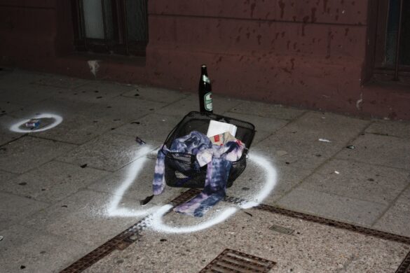 2016-06-06_Unfall-Radfahrerin-Osnabrueck-Martinistrasse_001 Schwerer Fahrradunfall auf der Martinistraße in Höhe Arndtplatz.