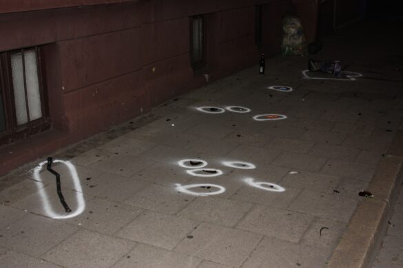 2016-06-06_Unfall-Radfahrerin-Osnabrueck-Martinistrasse_005 Schwerer Fahrradunfall auf der Martinistraße in Höhe Arndtplatz.