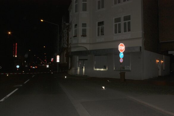 2016-06-06_Unfall-Radfahrerin-Osnabrueck-Martinistrasse_010 Schwerer Fahrradunfall auf der Martinistraße in Höhe Arndtplatz.