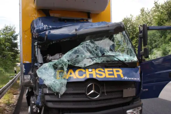 Gefahrgutunfall auf der Autobahn A30 bei Osnabrück