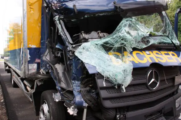 Gefahrgutunfall auf der Autobahn A30 bei Osnabrück