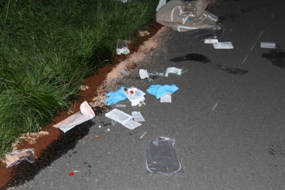 Schwerer Unfall auf der Autobahn A1 bei Osnabrück