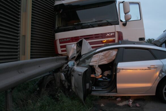Schwerer Unfall auf der Autobahn A1 bei Osnabrück