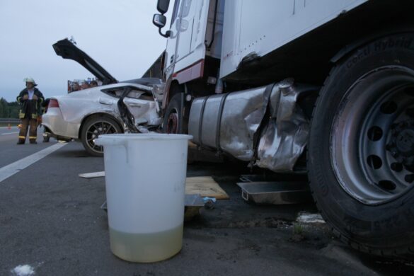 Schwerer Unfall auf der Autobahn A1 bei Osnabrück