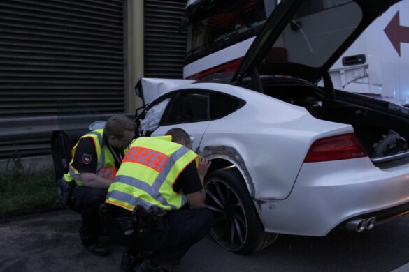 Schwerer Unfall auf der Autobahn A1 bei Osnabrück