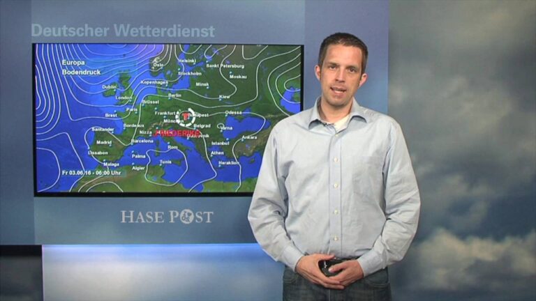 Unwetterwarnung für Donnerstag 2. Juni