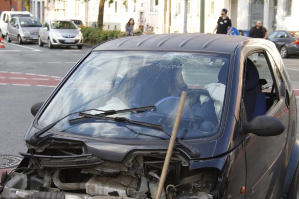 Verkehrsunfall am Petersburger Wall in Osnabrück