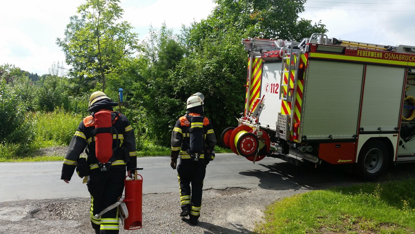 2016-07-13_Kleinbrand-Rauchmelder-Studentenwohnheim_004 Feuermeldung in Osnabrück-Wüste durch Heimrauchmelder