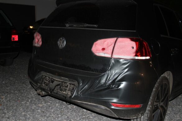 Vollbrand eines Neubaus in Melle bei Osnabrück