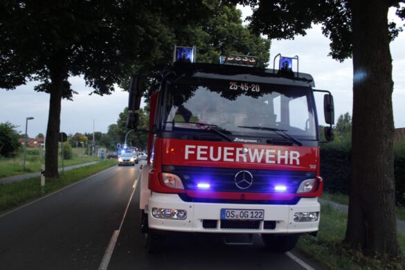 Bad Iburg: PKW knallt bei Navi-Bedienung gegen Baum