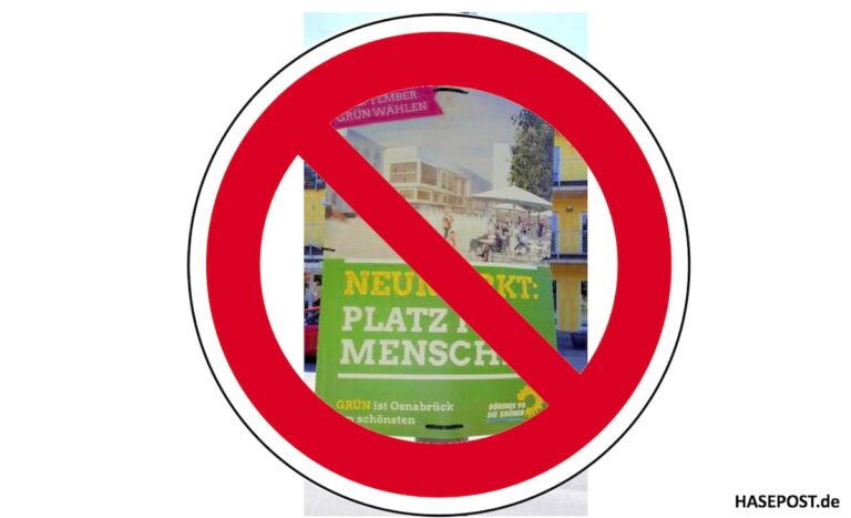 Wahlwerbung Grüne Partei Osnabrück