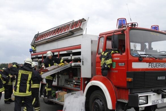 Schwerer LKW-Unfall auf der A1 bei Osnabrück