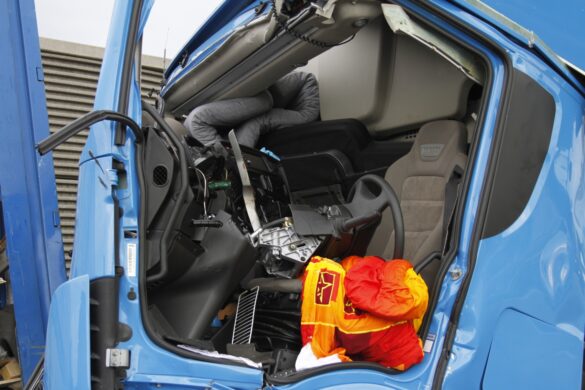 Schwerer LKW-Unfall auf der A1 bei Osnabrück