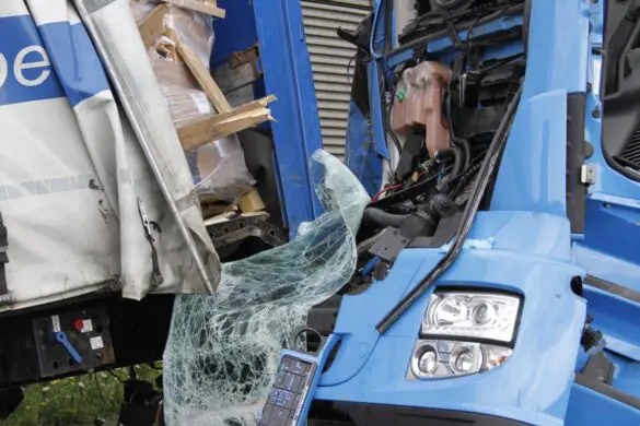 Schwerer LKW-Unfall auf der A1 bei Osnabrück