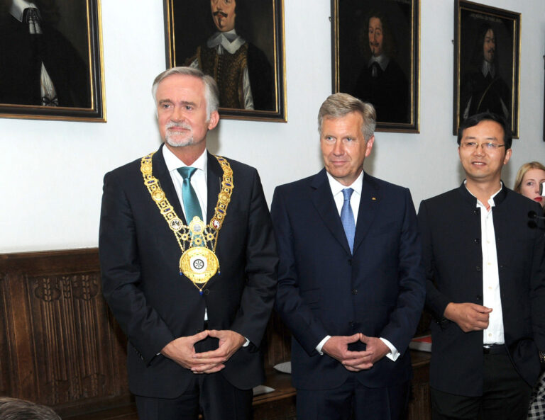 GASME Delegation, Christian Wulff, Osnabrück