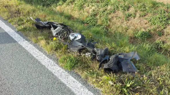 Motorradfahrer überschlägt sich im Landkreis Osnabrück