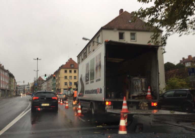 Baustelle Johannistorwall, Osnabrück