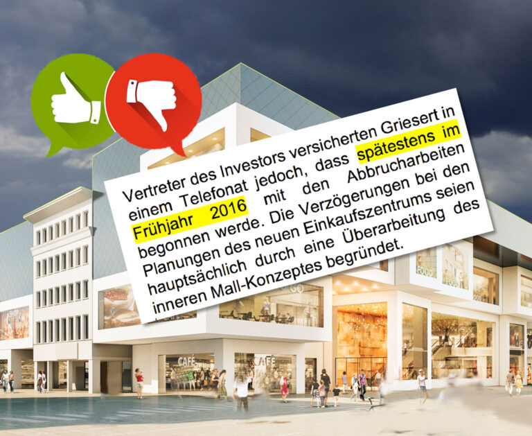 Versprechen Abriss OSKAR Osnabrück