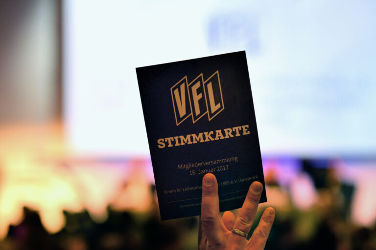VfL Jahreshauptversammlung Januar 2017