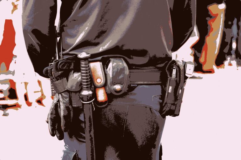 Polizei Schlagstock, Symbolbild