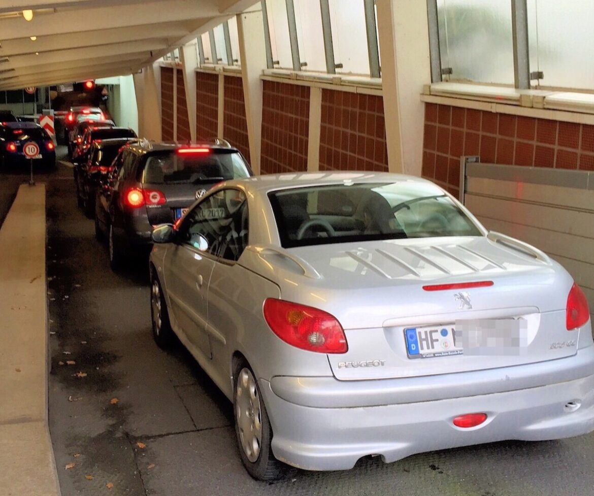 Die Parkhäuser sind am Westfalentag regelmäßig gut gefüllt.