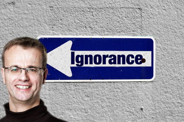 Volker Bajus Ignoranz