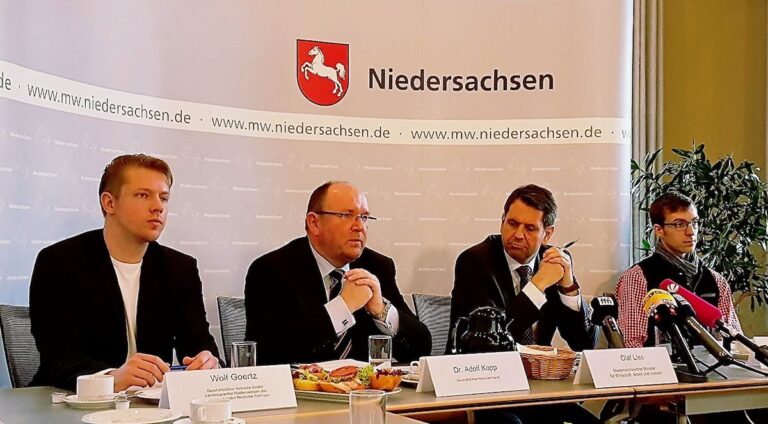 Wolf Goertz, Olaf Lies, Startup