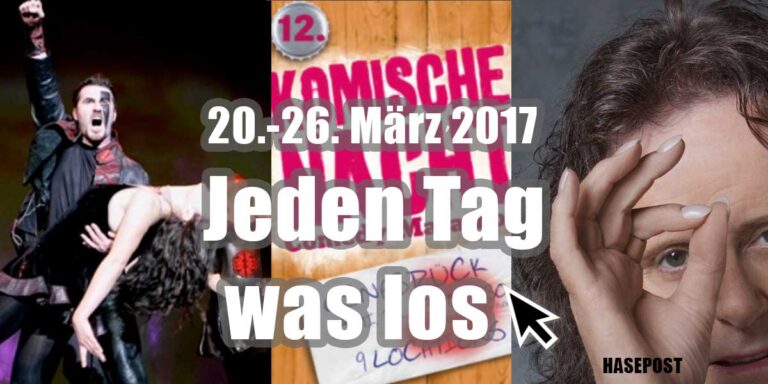 jeden Tag was los in Osnabrück