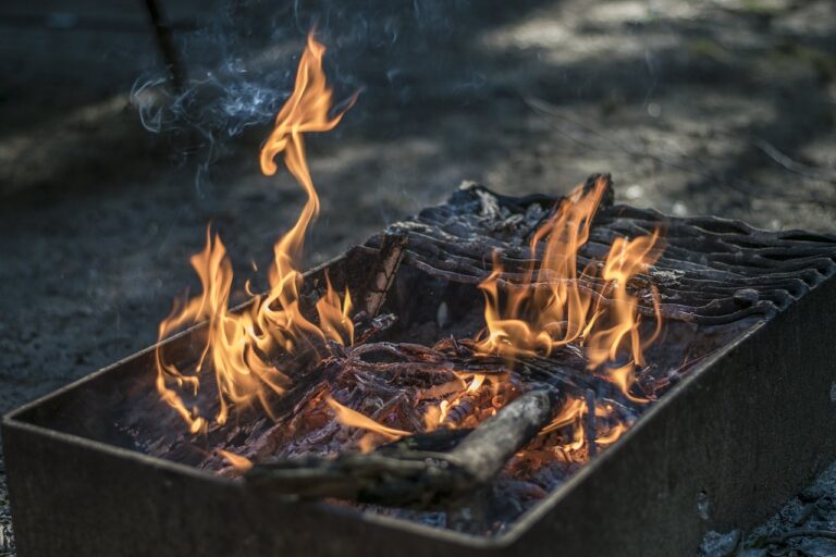 Grillflamme (Symbolbild) in Wallenhorst (Zentrum)