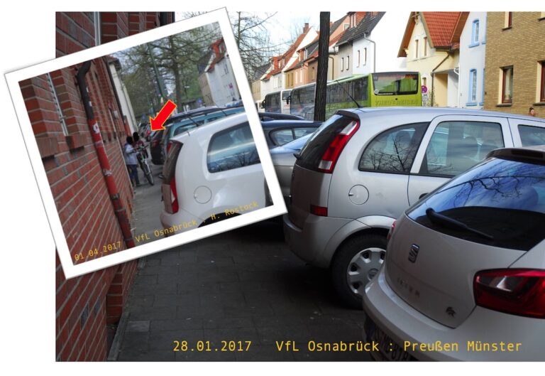 Gästefans Parken in der Oststraße in Osnabrück
