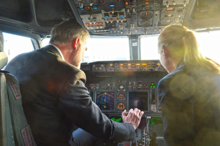 Wolfgang Griesert, Cockpit, Germania, 737