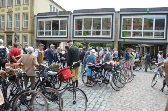 DSC_0713 Der 3. Osnabrücker Tweed Run startet bei perfektem Radel-Wetter