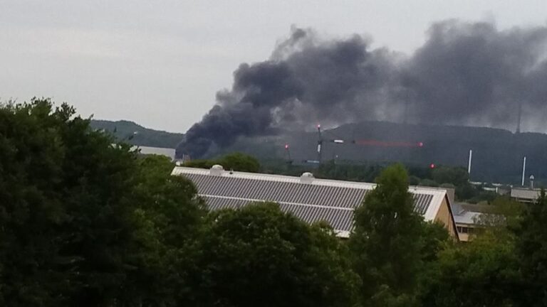 Feuer, Grannex, Hafen, Osnabrück