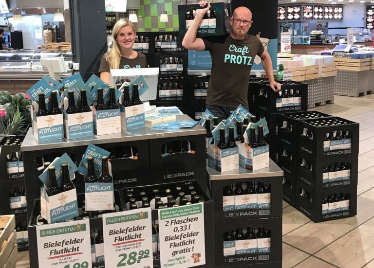 Bielefelder Flutlicht Bier