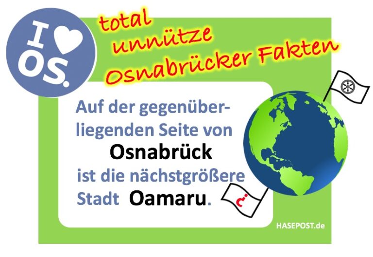 Unnütze Fakten Oamaru Osnabrück