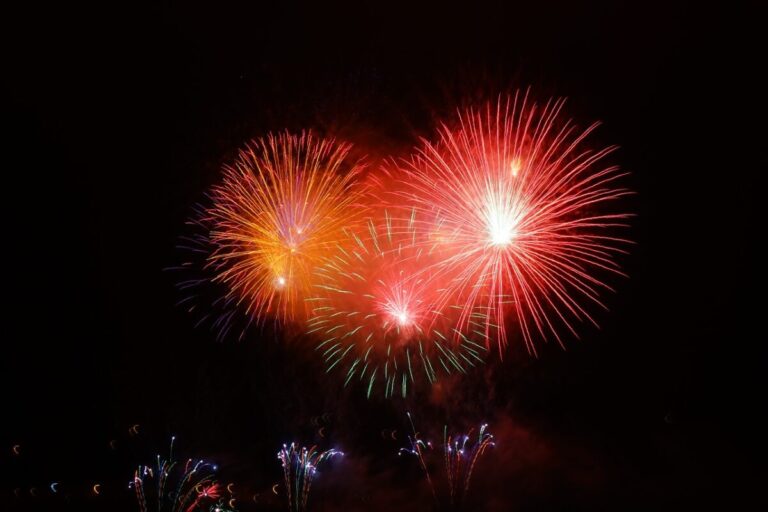 Feuerwerk, Silvester