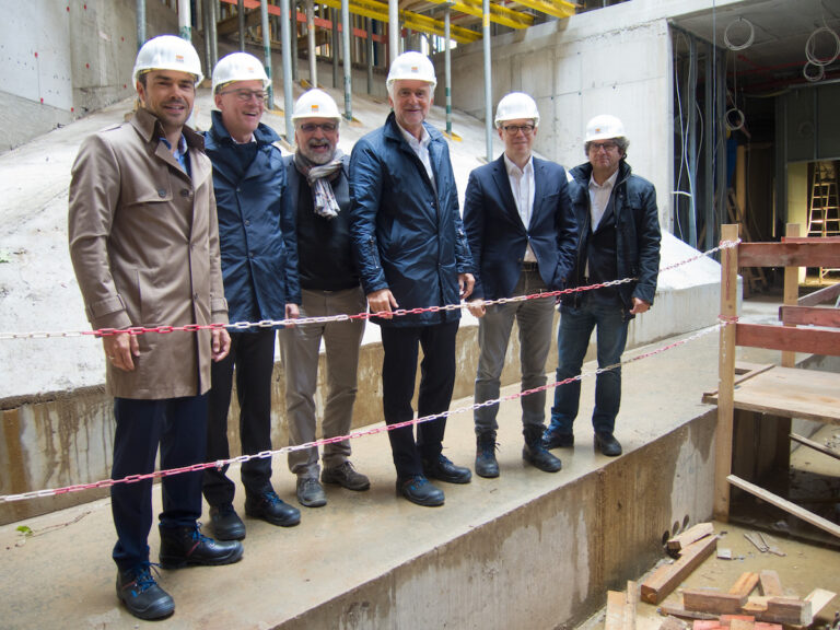 L&T Sporthaus, Lengermann und Trieschmann, Osnabrück, Baustelle, Vorstand der Stadt Osnabrück