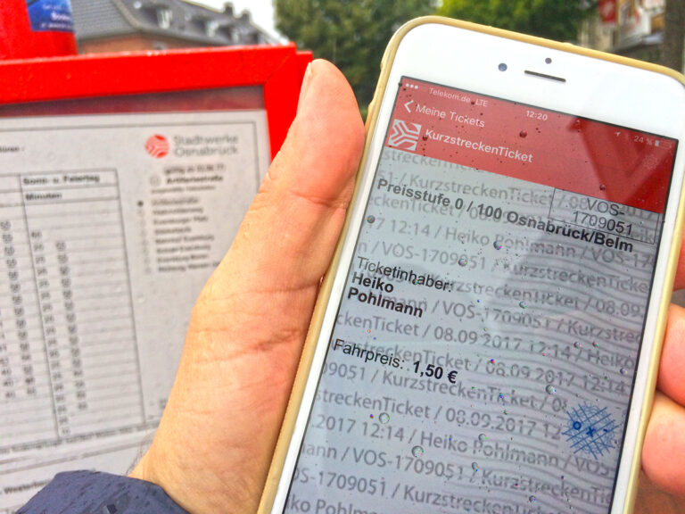 Handyticket Osnabrück