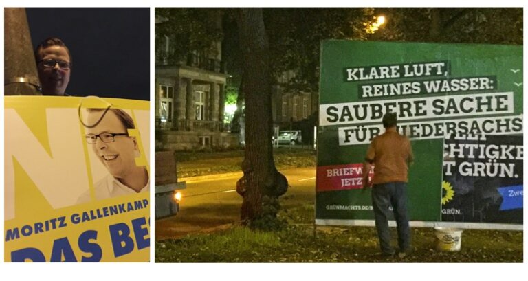 Wahlplaktierung Osnabrück