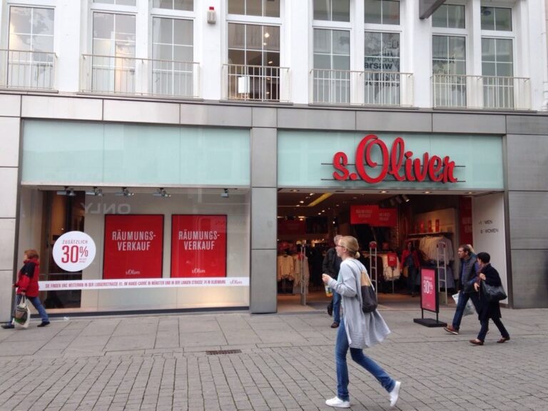 S. Oliver, Einzelhandel, Osnabrück, Ladenschliessung