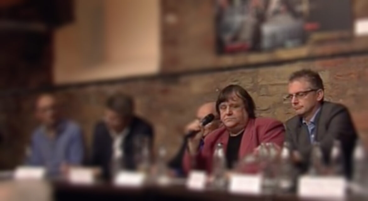 Kalla wefel und MdL Frank Henning beim Osnabrücker Heimatabend