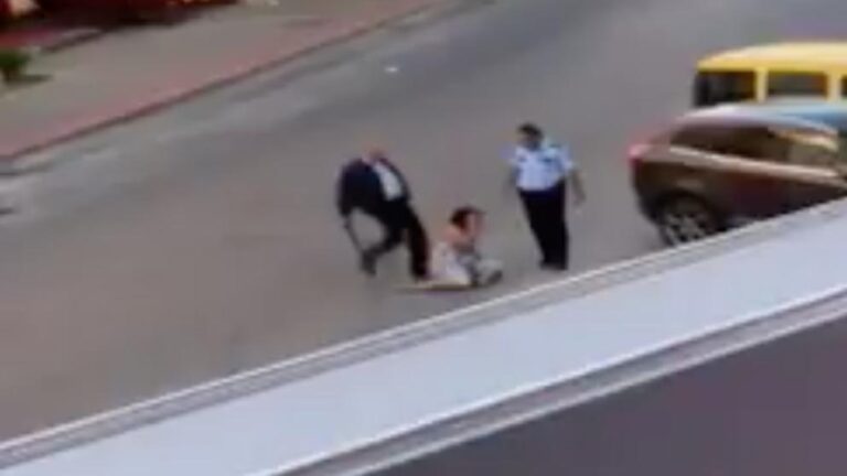 Polizeigewalt gegen Frau in Türkei