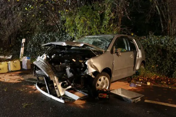 PKW überschlägt sich in der Stadt Osnabrück [aktualisiert]