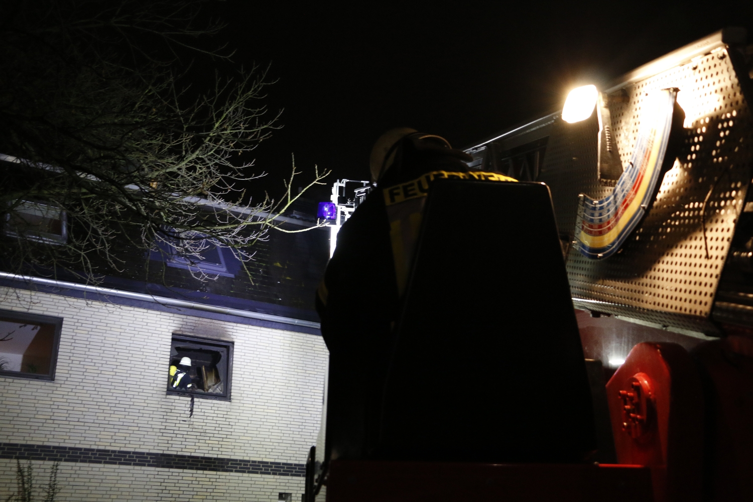 2017-11-29_Feuer-Zimmerbrand-Melle_3 Feuer in Wohnhaus in Melle im Landkreis Osnabrück