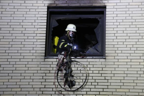 Feuer in Wohnhaus in Melle im Landkreis Osnabrück