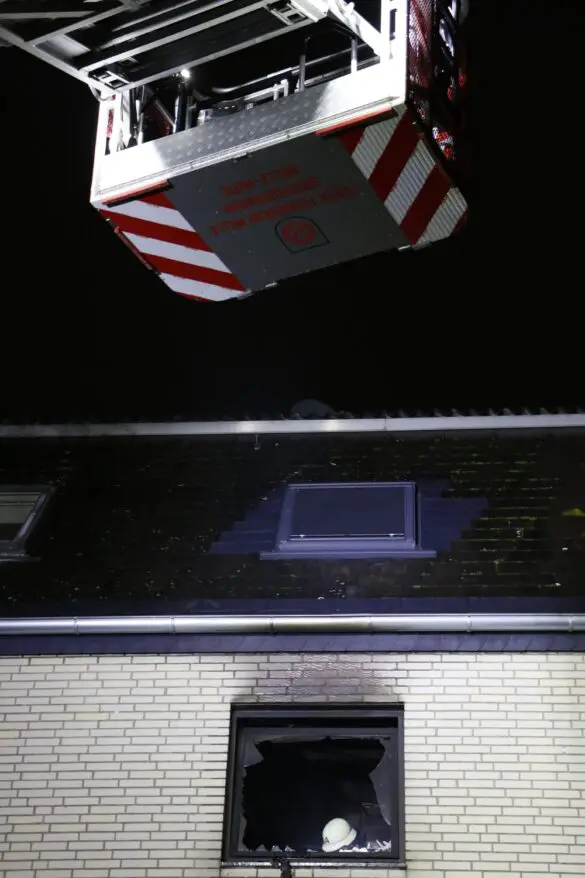 Feuer in Wohnhaus in Melle im Landkreis Osnabrück