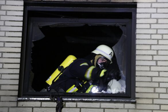 Feuer in Wohnhaus in Melle im Landkreis Osnabrück
