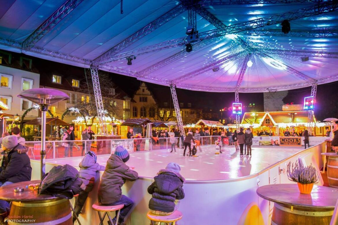 (Archivbild) Eiszauber Osnabrück am Ledenhof in diesem Jahr am Nikolaiort