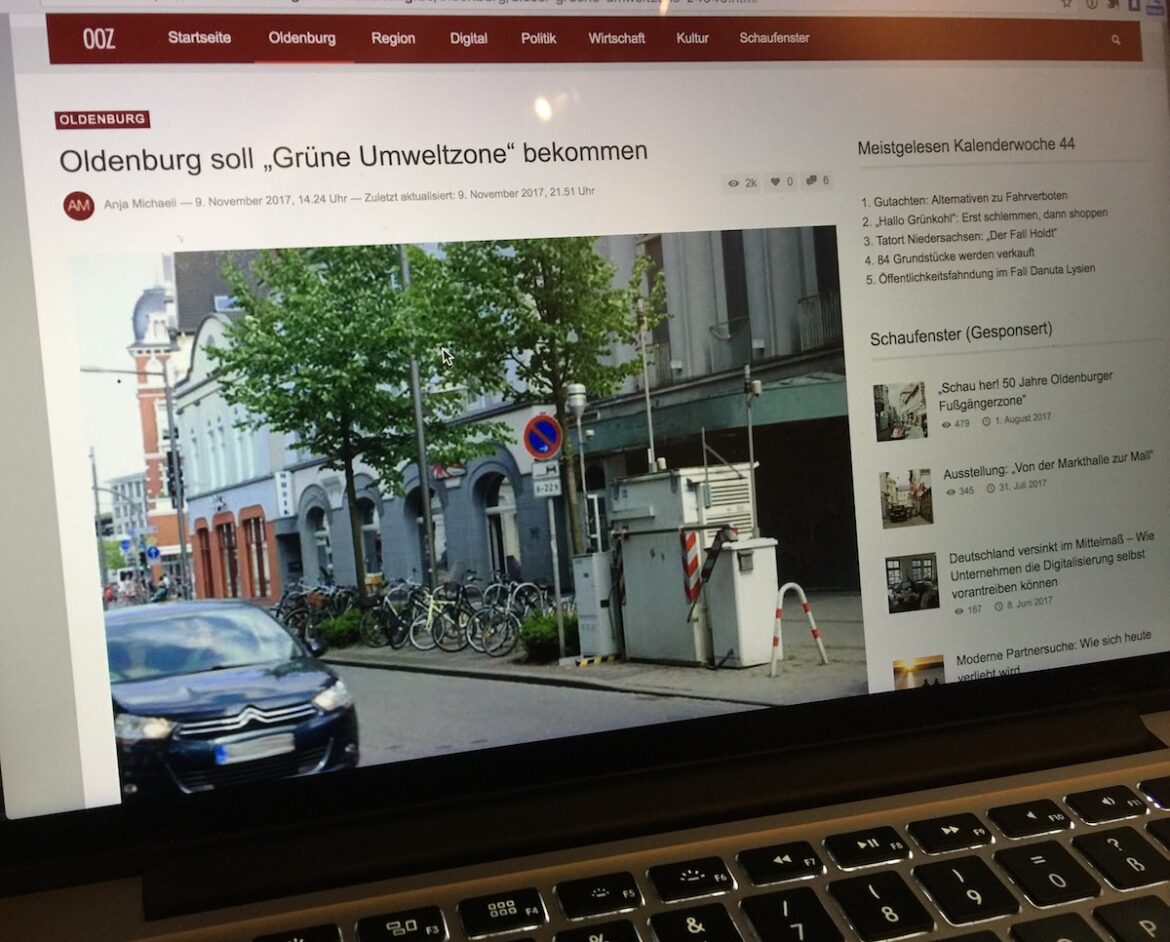 Oldenburg Umweltzone, OOZ