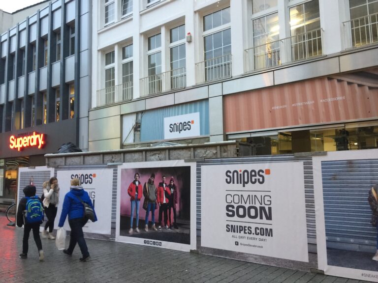 Snipes, Osnabrück, Große Straße, Umzug, Jürgensort